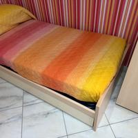 Letto Singolo Con secondo Letto Estraibile 
