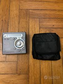 Sony Walkman MiniDisc MZ-G750 + Accessori