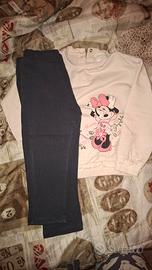  completo invernale da bambina taglia 98
