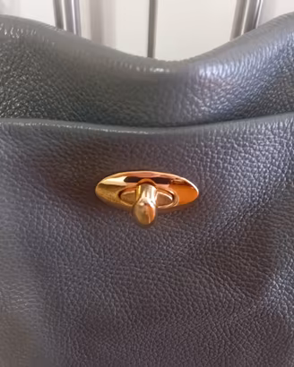 BORSA DONNA PELLE MOD. POSTINA GRIGIO 