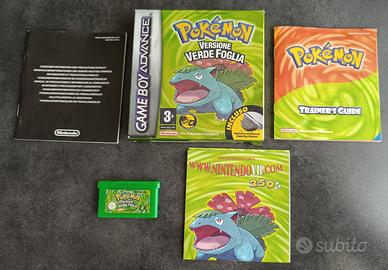 Pokemon Verde Foglia, Gameboy Advance