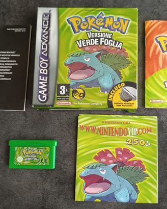 Pokemon Verde Foglia, Gameboy Advance