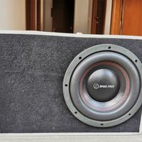 Subwoofer Bass Face + amplificatore