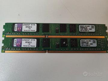 2X RAN KINGTON KVR 2GB