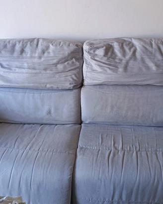 Divano sfoderabile in microfibra