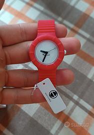 Orologio Hip Hop Hero unisex rosso 