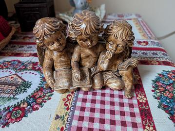 Angeli soprammobile in resina 