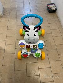 Fisher price zebra primi  passi