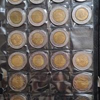 Stock monete lire 500