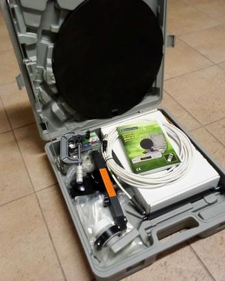 Impianto satellitare digitale portatile Silvercres