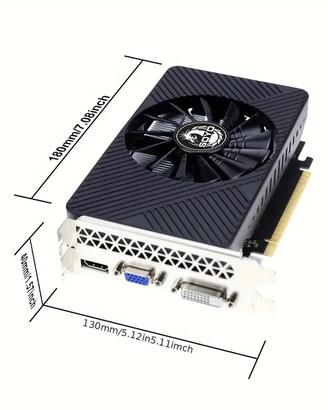 scheda video nvidia GeForce 750 4GB GDDR5 nuova