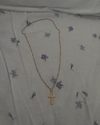 Collana essemme oro 18kt 750 15,2g molto raffinata