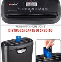Distruggi documenti Alpina 1 mese di vita