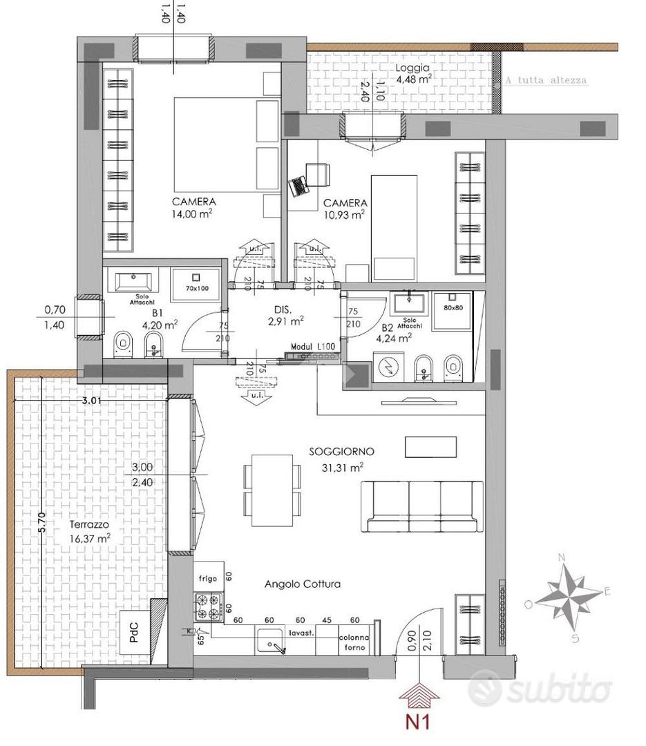 Appartamento – Granarolo dell'Emilia, Quarto Inferiore - Vista 2