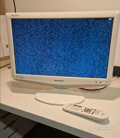 TV Sharp AQUOS 19” – con telecomando
