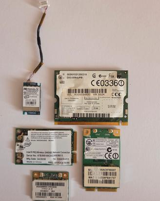 Schede wifi e bluetooth per notebook