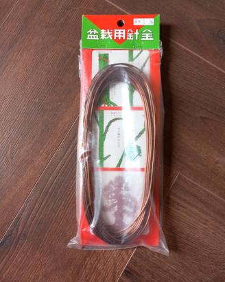 Filo di rame giapponese per bonsai 1mm e ½ 9€
