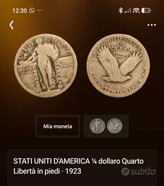 Quarto di dollaro raro