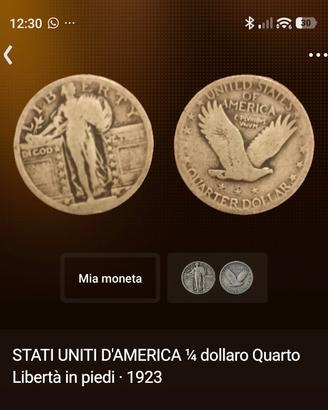 Quarto di dollaro raro