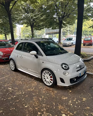 Abarth 500C cabrio 1.4 145CV - Pelle Rossa