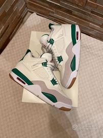 jordan 4 white and green