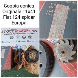 Coppia conica 11x41 fiat 124 spider europa
