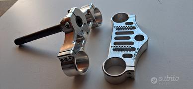 PIASTRE DI STERZO IN CNC PER PITBIKE MINIGP 12 P.