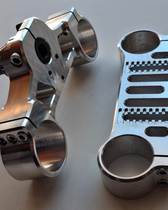 PIASTRE DI STERZO IN CNC PER PITBIKE MINIGP 12 P.