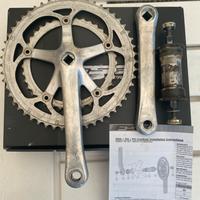 Guarnitura campagnolo in alluminio completa 53-39