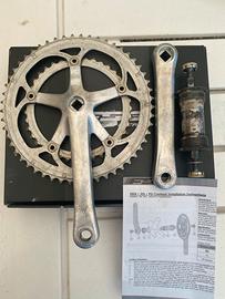 Guarnitura campagnolo in alluminio completa 53-39