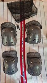 protezioni bici moto pattini