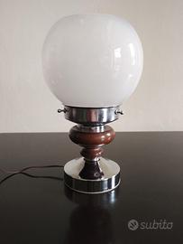 Lampada da tavolo vetro Murano vintage