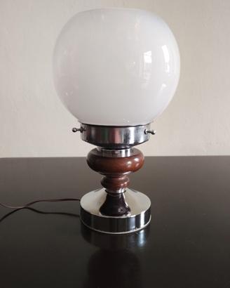 Lampada da tavolo vetro Murano vintage