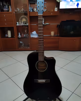 chitarra acustica amplificata fender cd 60ce