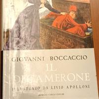 IL DECAMERONE Boccaccio Libro illustrato Ed curcio