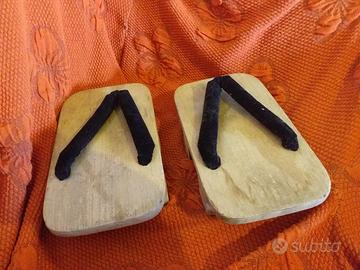 sandali giapponesi vintage