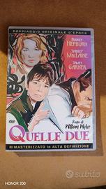DVD QUELLE DUE wyler hepburn maclaine raro!