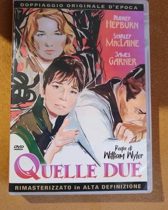 DVD QUELLE DUE wyler hepburn maclaine raro!