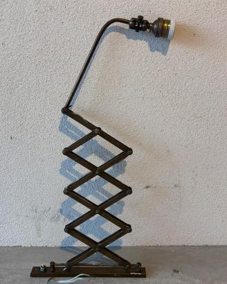 Lampada a soffietto/pantografo