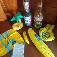 Gadget birra gonfiabili concerto piscina banana