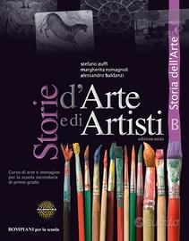 Libro Storie d'arte e di artisti x Scuola Media