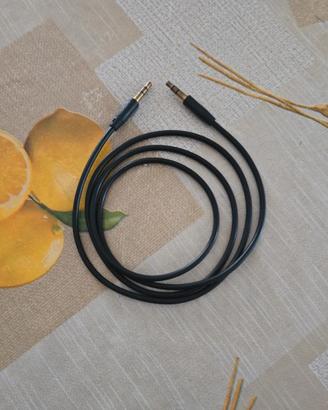 CAVO AUDIO AUX 3,5 MM, CAVO AUX 1 M