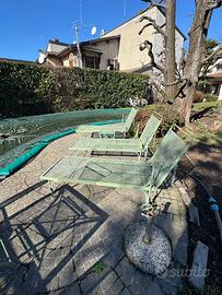 Set da giardino in ferro battuto