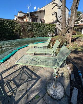 Set da giardino in ferro battuto