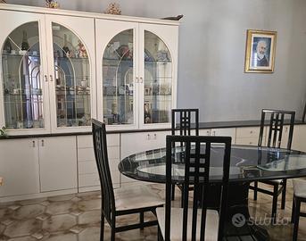 Soggiorno completo bianco lucido