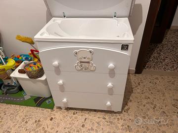 Fasciatoio con vaschetta Italbaby