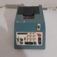 calcolatrice olivetti funzionante 