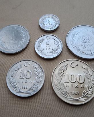 Piccolo lotto monete turche