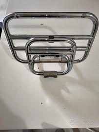 Portapacchi posteriore cromato Vespa