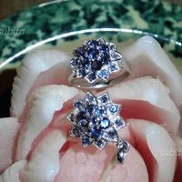 Parure argento 925 tanzanite